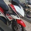 2017 Yamaha NVX specials on display in Shah Alam