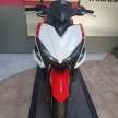 2017 Yamaha NVX specials on display in Shah Alam