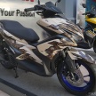 2017 Yamaha NVX specials on display in Shah Alam
