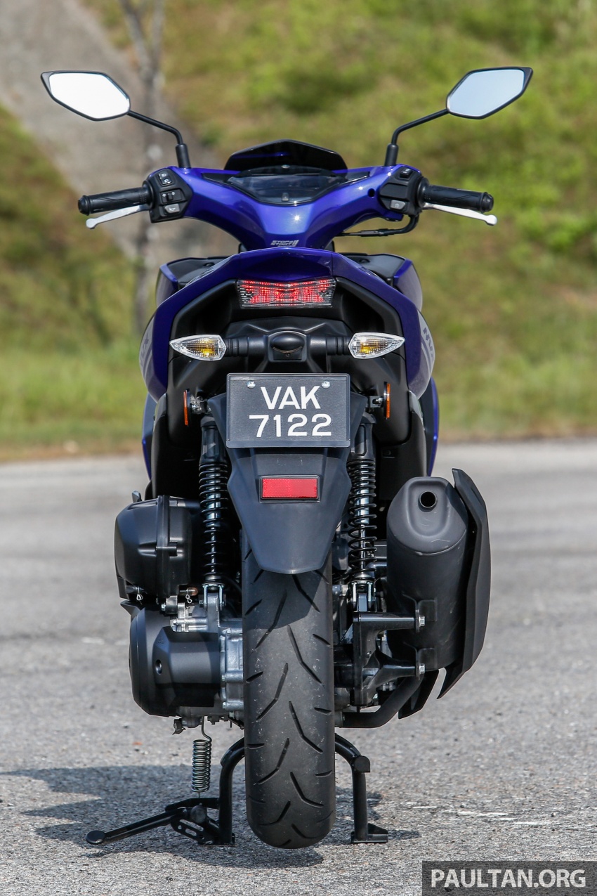 TUNGGANG UJI: Yamaha NVX 155 – Adakah prestasi skuter ini cukup sporty seperti penampilannya? Image #693019