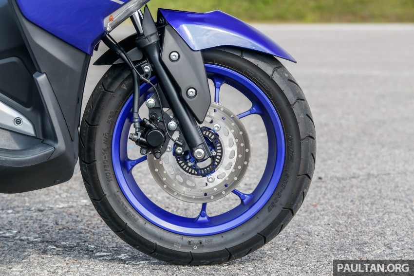 TUNGGANG UJI: Yamaha NVX 155 – Adakah prestasi skuter ini cukup sporty seperti penampilannya? Image #693042