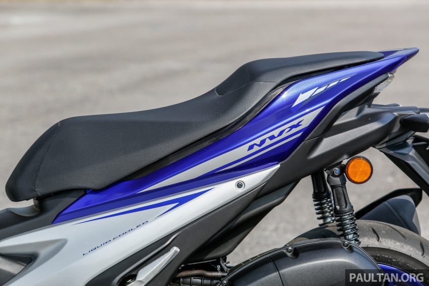 TUNGGANG UJI: Yamaha NVX 155 – Adakah prestasi skuter ini cukup sporty seperti penampilannya? Image #693049