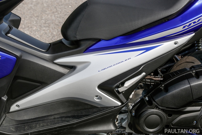 TUNGGANG UJI: Yamaha NVX 155 – Adakah prestasi skuter ini cukup sporty seperti penampilannya? Image #693051