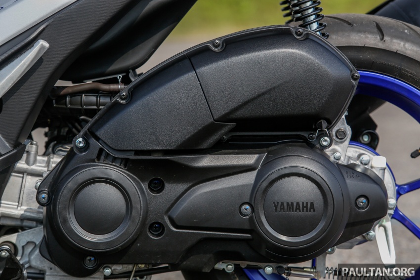 TUNGGANG UJI: Yamaha NVX 155 – Adakah prestasi skuter ini cukup sporty seperti penampilannya? 693053