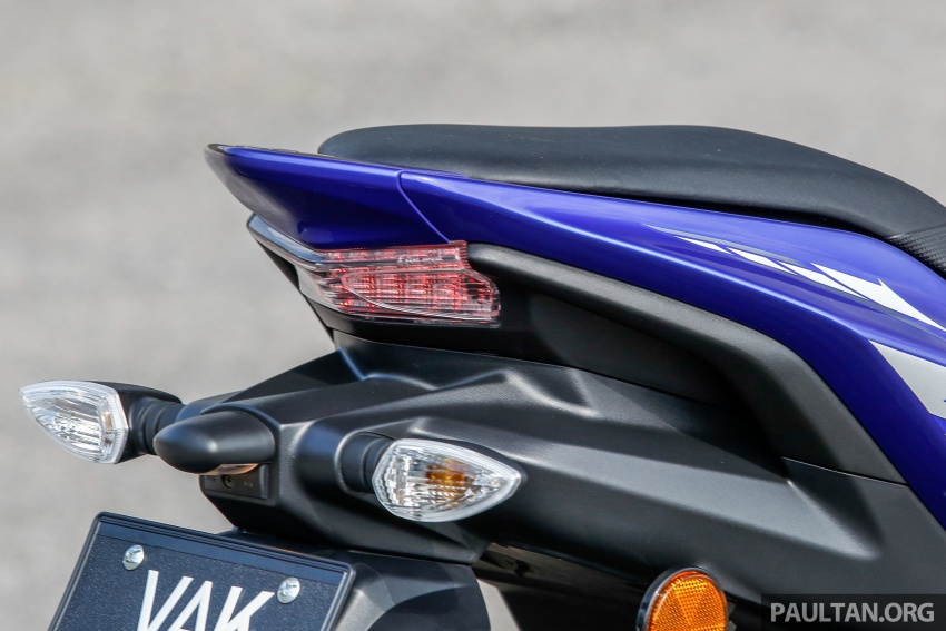 TUNGGANG UJI: Yamaha NVX 155 – Adakah prestasi skuter ini cukup sporty seperti penampilannya? Image #693058