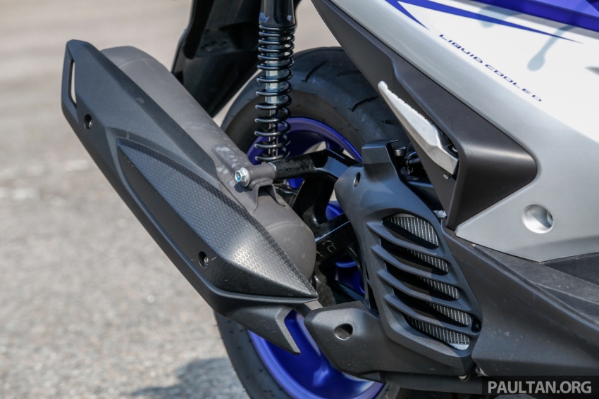 TUNGGANG UJI: Yamaha NVX 155 – Adakah prestasi skuter ini cukup sporty seperti penampilannya? Image #693062