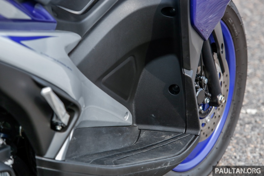 TUNGGANG UJI: Yamaha NVX 155 – Adakah prestasi skuter ini cukup sporty seperti penampilannya? Image #693066