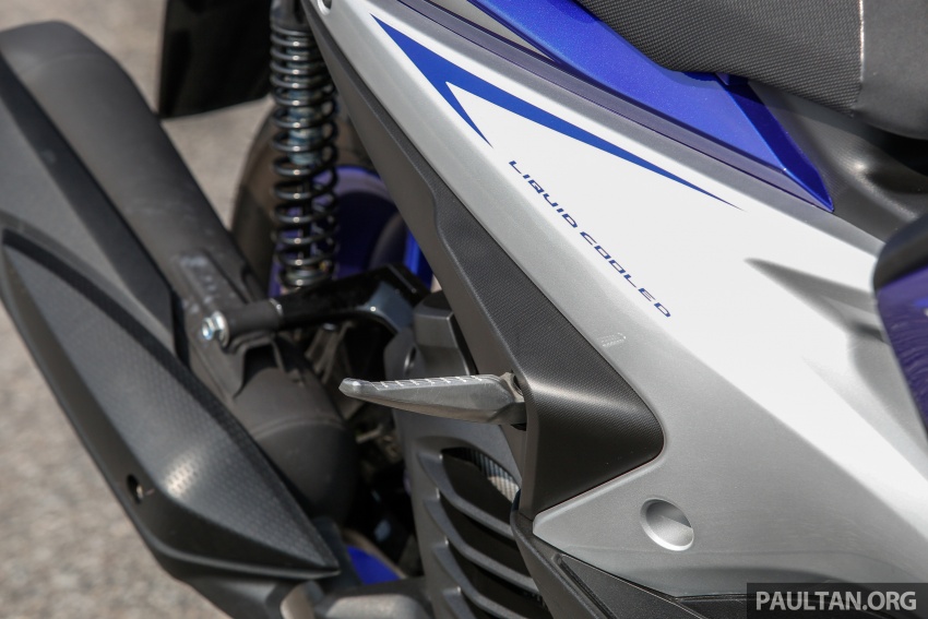 TUNGGANG UJI: Yamaha NVX 155 – Adakah prestasi skuter ini cukup sporty seperti penampilannya? Image #693069