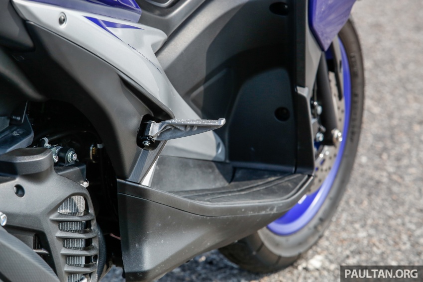 TUNGGANG UJI: Yamaha NVX 155 – Adakah prestasi skuter ini cukup sporty seperti penampilannya? Image #693070