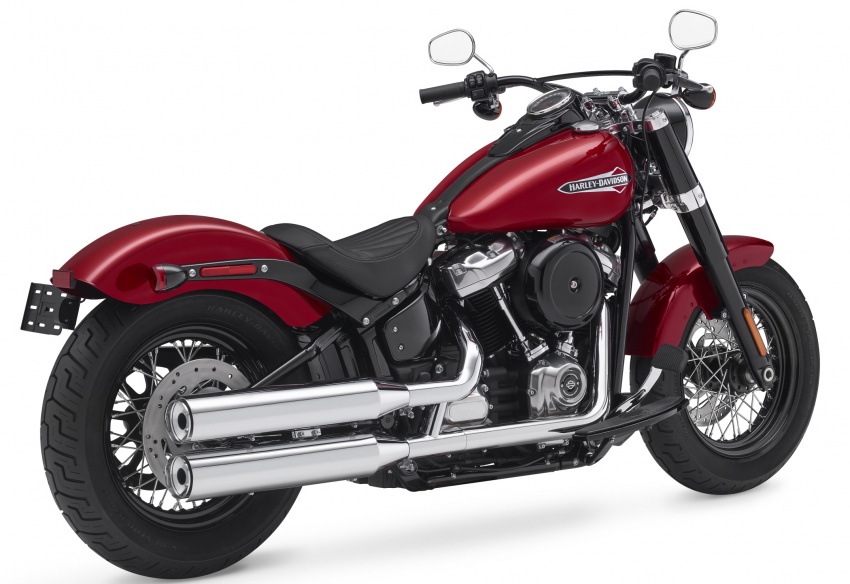 2018 Harley-Davidson Softail range updated – 107 and 114 Milwaukee Eight V-twin engines, faster and lighter 703794