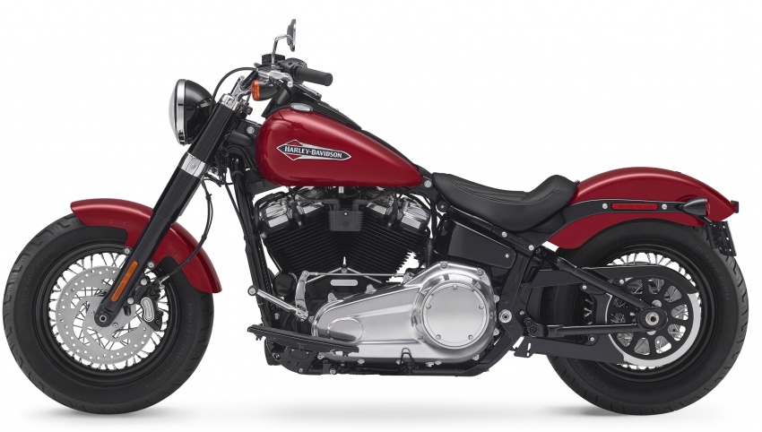 2018 Harley-Davidson Softail range updated – 107 and 114 Milwaukee Eight V-twin engines, faster and lighter 703795