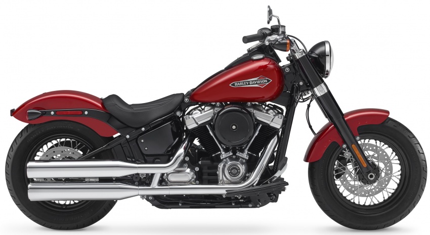 2018 Harley-Davidson Softail range updated – 107 and 114 Milwaukee Eight V-twin engines, faster and lighter 703782