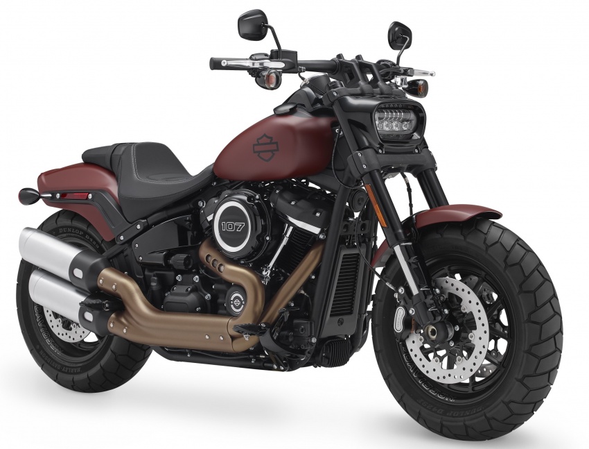 2018 Harley-Davidson Softail range updated – 107 and 114 Milwaukee Eight V-twin engines, faster and lighter 703823
