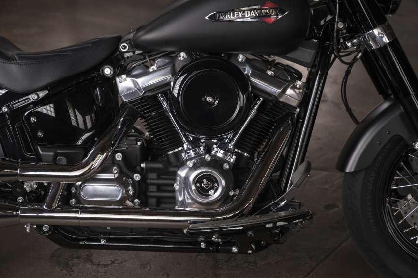 2018 Harley-Davidson Softail range updated – 107 and 114 Milwaukee Eight V-twin engines, faster and lighter 703849