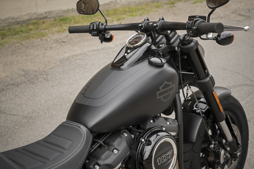 2018 Harley-Davidson Softail range updated – 107 and 114 Milwaukee Eight V-twin engines, faster and lighter 703855