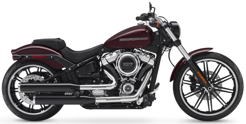 2018 Harley-Davidson Softail range updated – 107 and 114 Milwaukee Eight V-twin engines, faster and lighter 703786