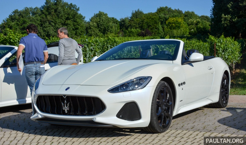 DRIVEN: 2018 Maserati GranTurismo, GranCabrio in northern Italy – form is temporary, class is permanent 700399