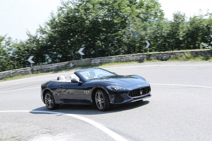 DRIVEN: 2018 Maserati GranTurismo, GranCabrio in northern Italy – form is temporary, class is permanent 700850
