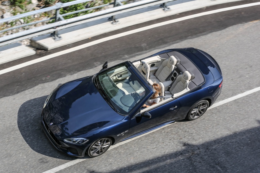 DRIVEN: 2018 Maserati GranTurismo, GranCabrio in northern Italy – form is temporary, class is permanent 700852