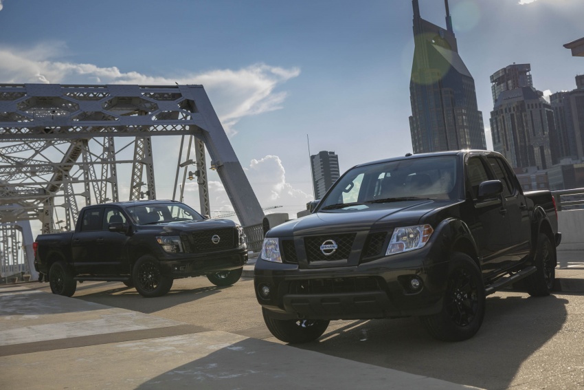 Nissan rolls out three Midnight Edition trucks during total solar eclipse – Titan, Titan XD and Frontier Image #701818
