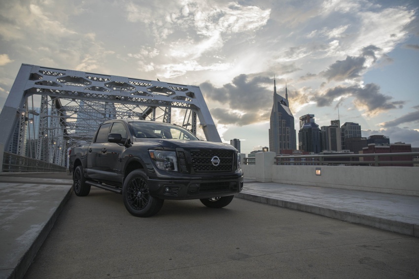 Nissan rolls out three Midnight Edition trucks during total solar eclipse – Titan, Titan XD and Frontier 701839