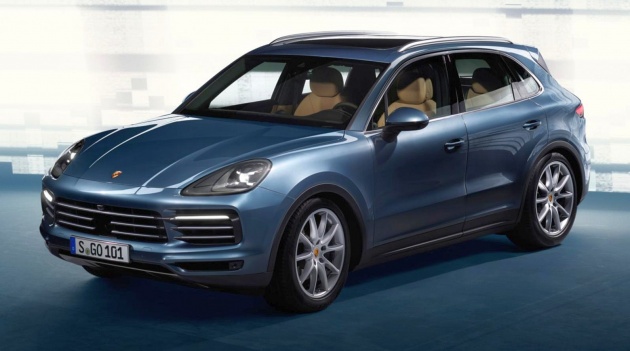 2018 Porsche Cayenne – images of third-gen leaked