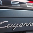 Porsche Cayenne 2018 – gambar rasmi luar dan dalam model SUV generasi ketiga tersebar lebih awal