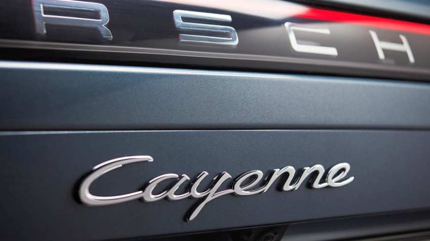Porsche Cayenne 2018 – gambar rasmi luar dan dalam model SUV generasi ketiga tersebar lebih awal 703813
