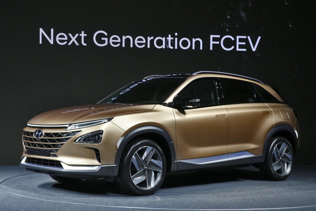 Hyundai next-gen hydrogen fuel cell vehicle revealed