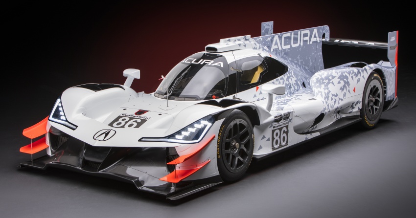 Acura ARX-05 prototype racer unveiled in Monterey 701512