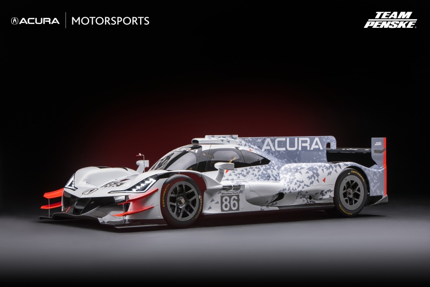 Acura ARX-05 prototype racer unveiled in Monterey 701514