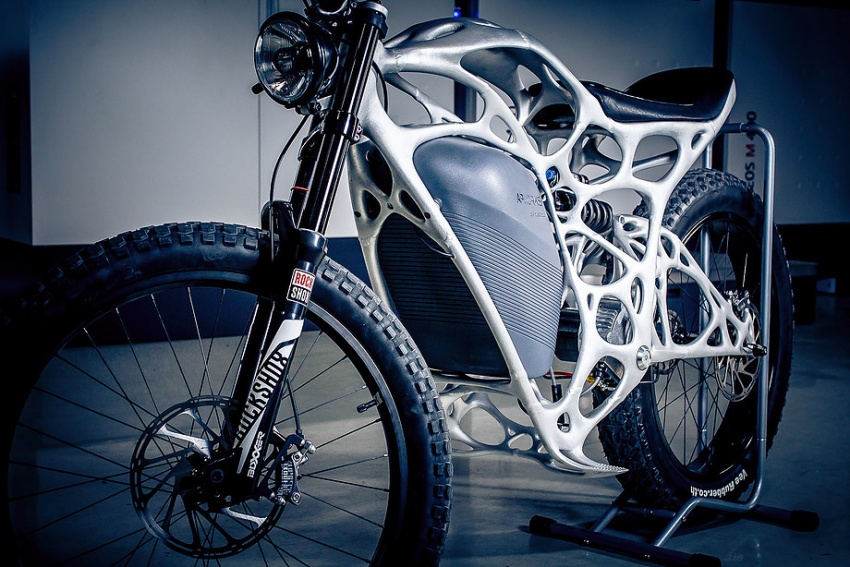 APWorks Light Rider –  motosikal elektrik 35 kg keluaran anak syarikat Airbus, dicetak secara 3D 693477