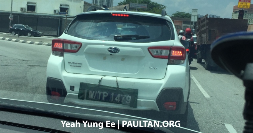 New Subaru XV spotted in Malaysia ahead of launch 694545