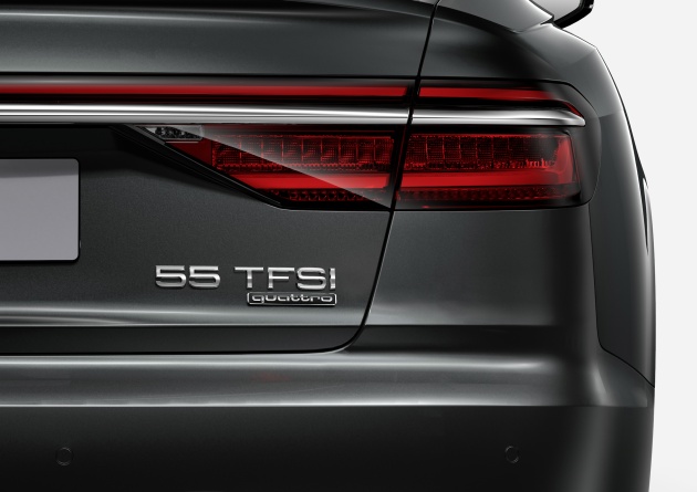 Audi introduces new nomenclature for power output designations of all models, starting with the new A8
