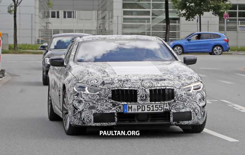 SPIED: BMW M8 convertible spotted for the first time 702446