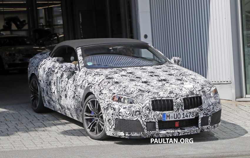 SPIED: BMW M8 convertible spotted for the first time 702428