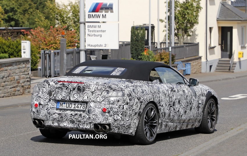 SPIED: BMW M8 convertible spotted for the first time 702437