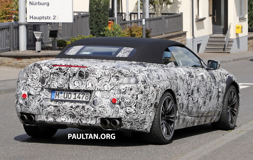 SPIED: BMW M8 convertible spotted for the first time 702438