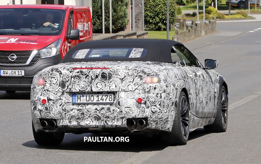 SPIED: BMW M8 convertible spotted for the first time 702441