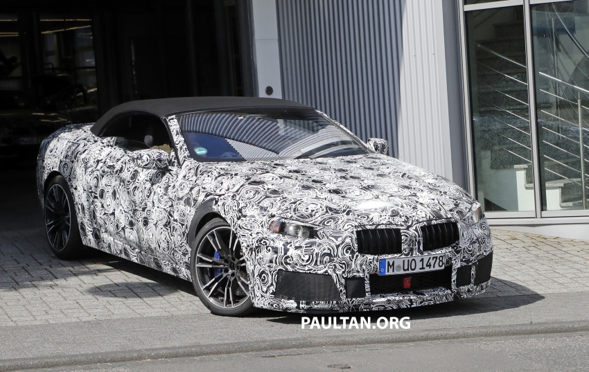 SPIED: BMW M8 convertible spotted for the first time 702429