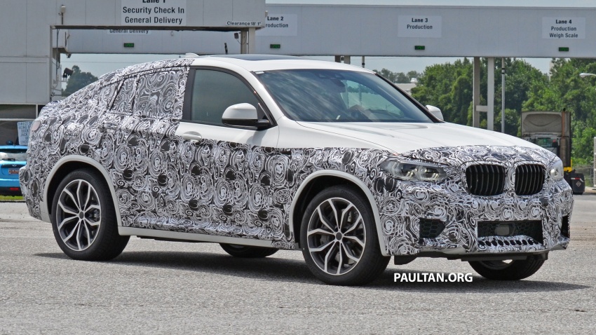 SPIED: 2019 BMW X4 M bares its fangs, quad exhausts 692264