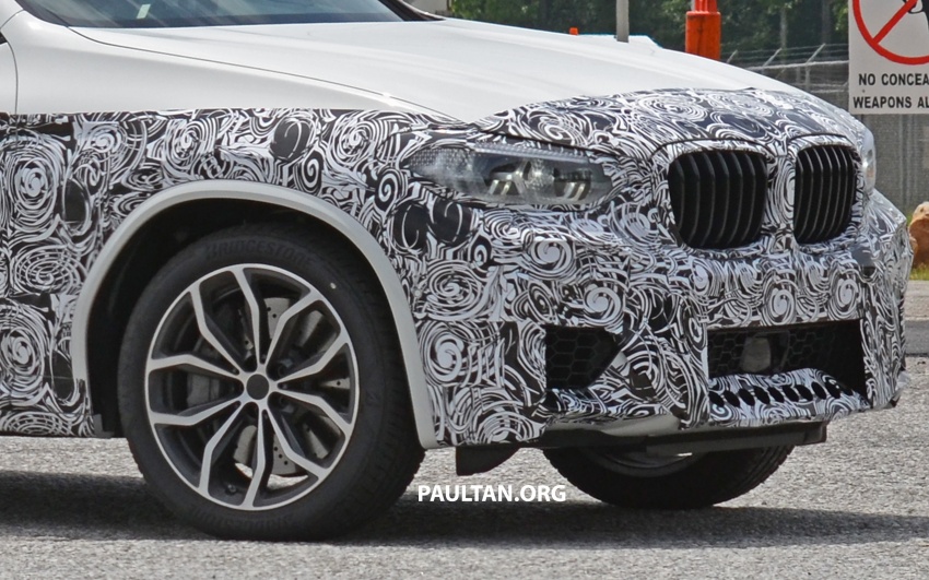 SPIED: 2019 BMW X4 M bares its fangs, quad exhausts 692258