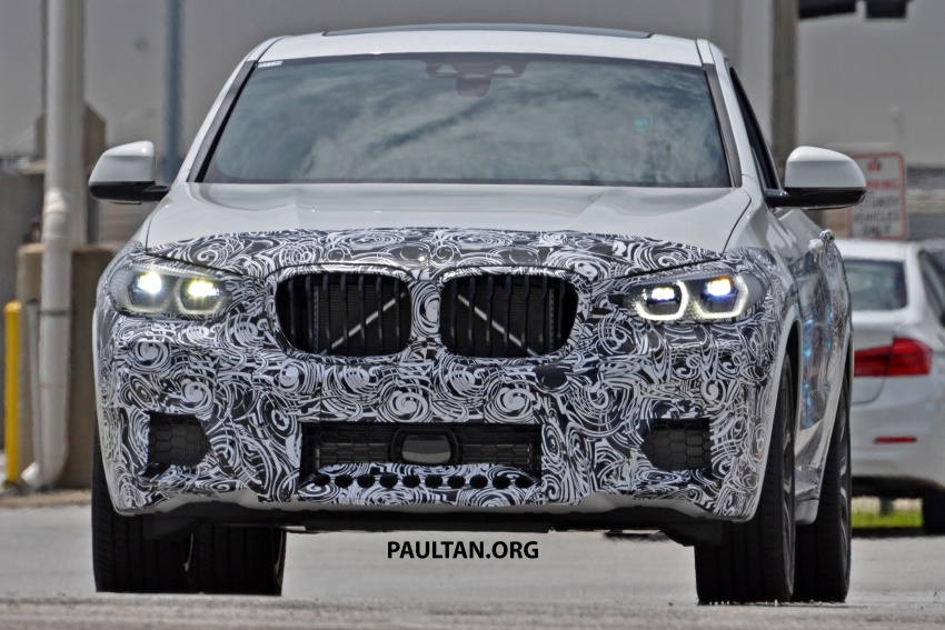 SPIED: 2019 BMW X4 M bares its fangs, quad exhausts 692261