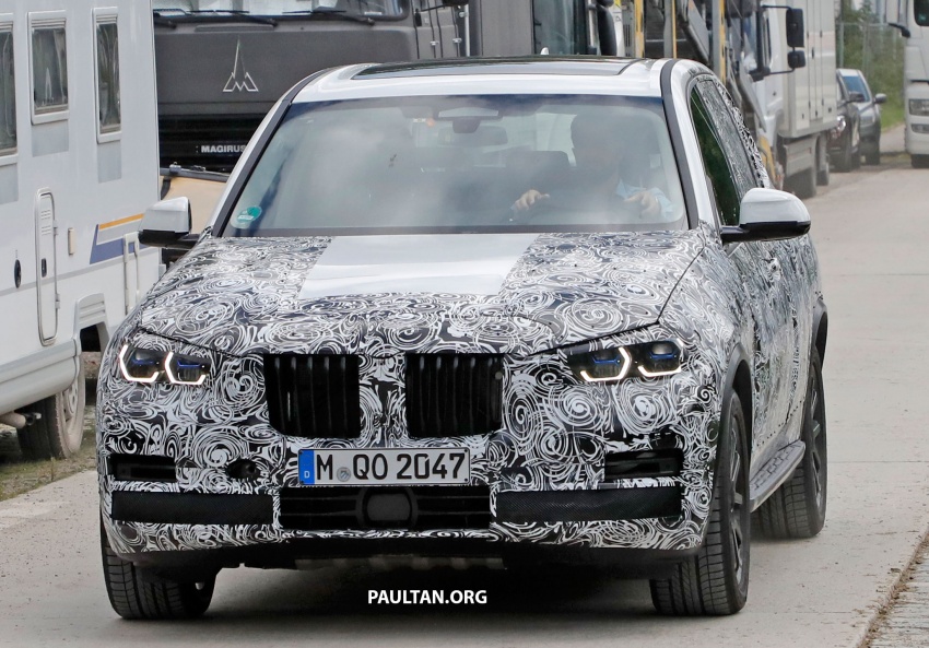SPIED: G05 BMW X5 seen with Laserlight headlamps 698683