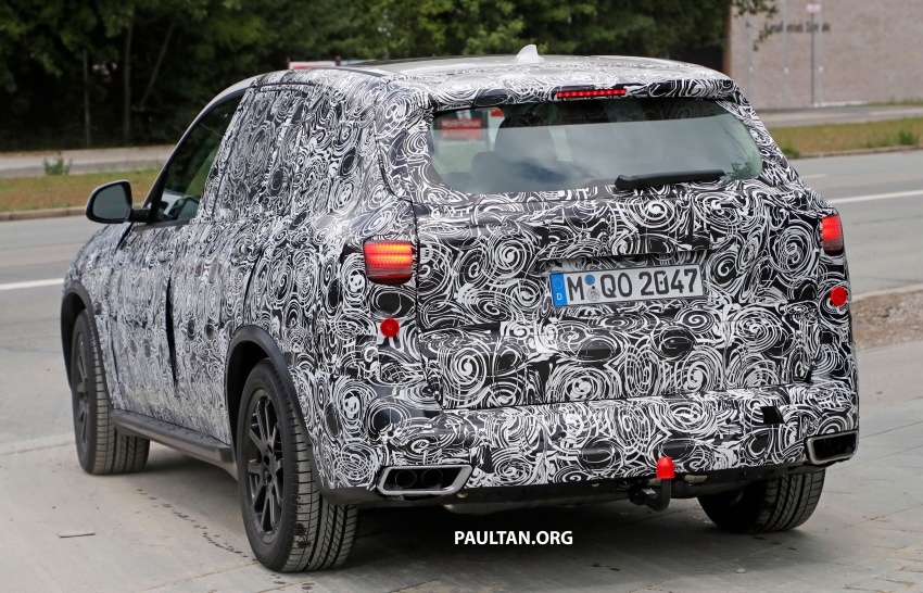 SPIED: G05 BMW X5 seen with Laserlight headlamps 698693