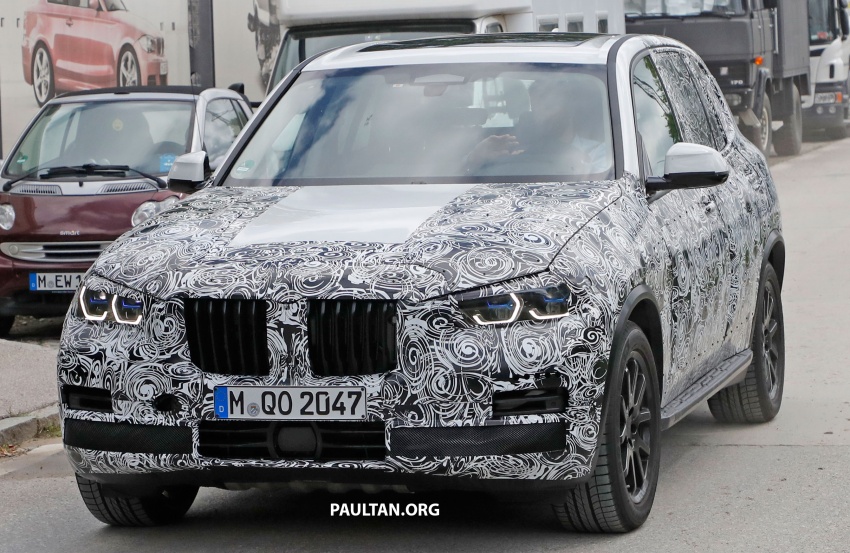 SPIED: G05 BMW X5 seen with Laserlight headlamps 698685