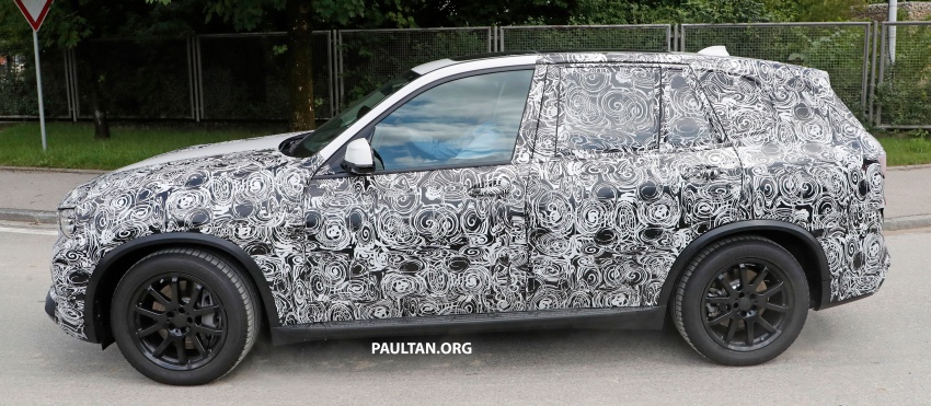 SPIED: G05 BMW X5 seen with Laserlight headlamps 698689