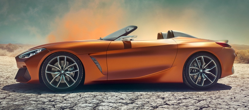 BMW Z4 Concept buat penampilan sulung – roadster yang akan masuk fasa pengeluaran pada tahun 2018 700627