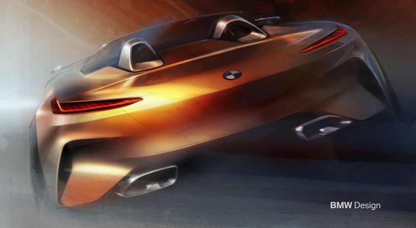 BMW Z4 Concept buat penampilan sulung – roadster yang akan masuk fasa pengeluaran pada tahun 2018 700667