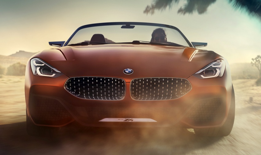 BMW Z4 Concept buat penampilan sulung – roadster yang akan masuk fasa pengeluaran pada tahun 2018 700630